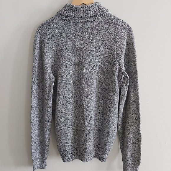 RW&CO. Gray Shawl-Collared Sweater for Men - Picture 2 of 11